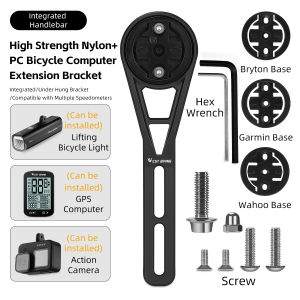 WEST BIKING Bicycle Computer Holder For Garmin/Bryton/Wahoo Speedometer Bike Lights&Camera Mount MTB Road Bicycle Accessories