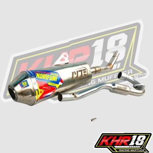 Knalpot Norifumi Rocket4 CRF KLX D-TRACKER WR155(PLAY AND PLUG PNP)