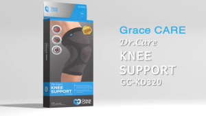 Đai hỗ trợ bảo vệ đầu gối thành phần có sợi than tre nanored cao cấp Grace Care KD320