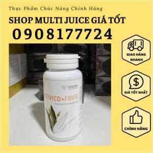 Activico + Fiber Vision Hỗ trợ tiêu hoá chức năng gan lọ 100 viên