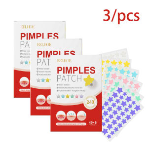 1/2/3 Box Acne Pimple Patches Star Hydrocolloid Spot Cover Face Invisible Stickers Patch Acne for Covering Zits and Blemishes