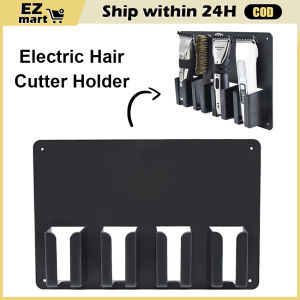 【Fast Shipping】 Wall-mounted Hairdresser Hair Clipper Holder Storage Rack Salon Accessory Stand Hair Trimmer Holder Haircut Clippers Organizer Razor Case Barbershop Tools Storage Box