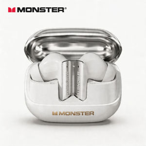 Monster | Monster Maxstar MQT50 Bluetooth 6.0 Earphones ENC Call Noise Reduction TWS Wireless Earbud IPX4 Waterproof Sports Headphones