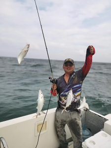 Sabiki SA-73/74/75- Lưỡi câu biển da cá cao su phát sáng Chuyên câu cá đù sủ mú trích hồng .v.v. lưỡi câu AJI/ da cá cao su phát sáng dây carbon bộ 5 lưỡi câu câu cá trên thuyền