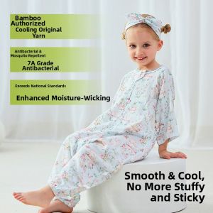Antibacterial Baby Split-leg Sleep Sack Light & Breathable