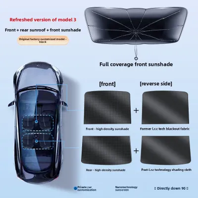 PINJIA | Tesla Model 3/Y Sunroof Sunshade