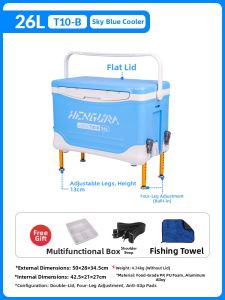 HENG GUAN | Multifunctional Fishing Tackle Box 26L