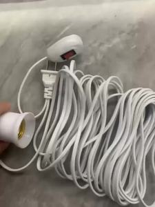 REVO Bulb Extension socket with switch LED bulb socket adapter E27 screw lamp holder