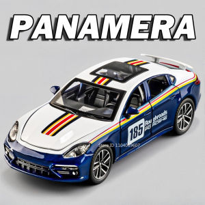 1:32 Scale Panamera Macan Model Toy Miniature Cars Alloy Diecast Sound Light Doors Opened Pull Back for Boys Educational Toys