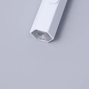 White LCD Display Nail Lamp Rechargeable Fast Drying UV LED Lamp for Home Manicure Nail Technician Accessory Holiday Gift for