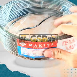 Kabel DC 2x7 0.31mm | Tembaga Murni untuk CCTV & Power Supply