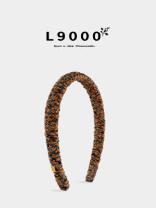 Handwoven Autumn Winter Retro Ladys Small Fragrance Style Hairband Beautiful Private Collection Simple Pressed Hair Hairpin