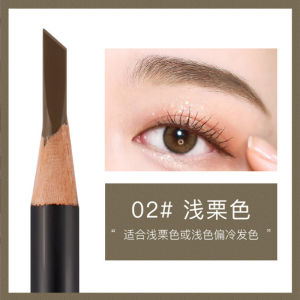Tattoo Makeup Artist Special Line Eyebrow Pencil Female Long Lasting Waterproof Sweatproof Fadeless Khaki Color Nature Wild Eyebrow