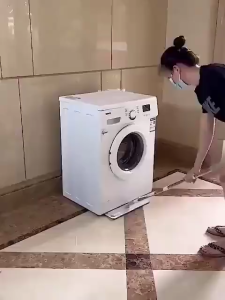 【 รับน้ำหนัก 800KG】ฐานรองเครื่องซักผ้า 8 แบบล้อเลื่อน ปรับความสูงได้ กันสั่นสะเทือน ล้อหมุน 360° ขารองเครื่องซักผ้า ฐานรองตู้เย็น ฐานรองเครื่องซักผ้าและตู้เย็น