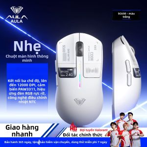 AULA | Chuột Không Dây Ba Chế Độ Văn Phòng & Gaming