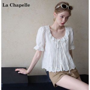 La Chapelle | Áo Blouse Thêu Cột Dây