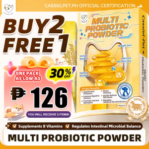 Buy 2 Free 1 Cassiel Pet Multi Probiotic For Digestive Health Immunity Appetite Booster For Dog Cat