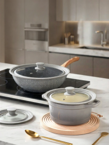 onlycook | Silicone Edged Tempered Glass Universal Lid