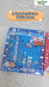 Stationary Set Paket Alat Tulis Belajar Anak 9 In 1