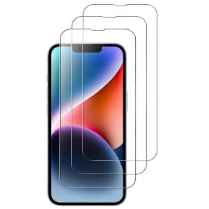 3PCS Tempered Glass Film Screen Protector for iPhone 16e 16 E 17 Air 15 Pro Max 14 Plus 13 Mini 12 11 SE 2022 2020 XS Protection