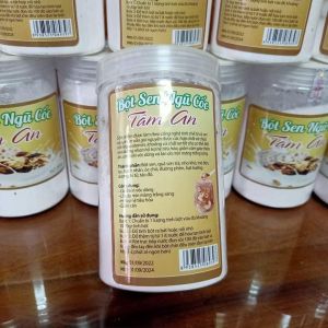 [Hộp 500G] Bột Củ Sen Mix Hạt Dinh Dưỡng Ngũ Cốc Giảm Cân Ăn Kiêng Dưỡng Nhan - Nông sản sạch Tây Nguyên Hộp 500G Bột Củ Sen Hữu Cơ - Lazada