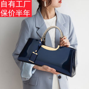 Elegant Large Capacity Womens Casual Crossbody Bag Single Shoulder Handbag Fashionable Versatile Goddess Style PU Leather