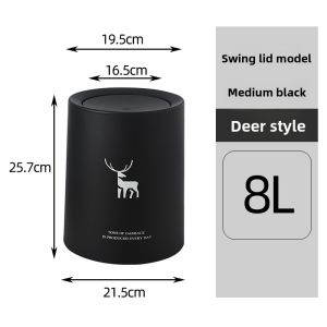 MAIENS | Luxurious Creative Bathroom Trash Can