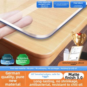 WUYINLIANGPIN | Transparent Waterproof and Heat-Resistant PVC Table Cover