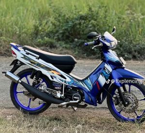 knalpot fiz r force one standar racing model AHM suara super garing