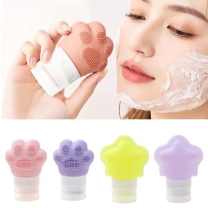 Hộp Đựng Dầu Gội Silicon Nhiều Màu Sắc Chai Du Lịch Di Động Có Thể Nạp Lại Hộp Mỹ Phẩm Bóp Tiện Dụng Hộp Đựng Đồ Vệ Sinh Cá Nhân