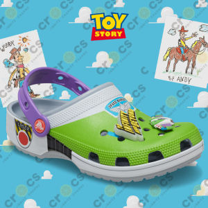 crocs Kids BUZZ LIGHTYEAR CLASSIC CLOG toy story shoes#209545