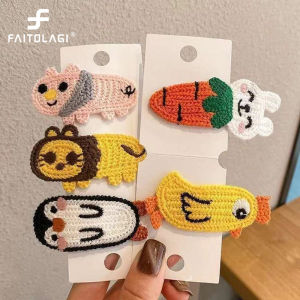 กิ๊บติดผม ไม่พรมน่ารัก สำหรับเด็ก ติดผม หรือกิ๊ฟติดผม กิ๊บหนีบ สำหรับเด็กผู้หญิงเล็กๆ รูปกระต่าย การ์ตูนลูกสุนัข วัยหัด ดูแลเด็ก