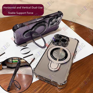 ROAZIC Ring Bracket Plating Phone Case For infinix Note 50S 5G New Arrival Shockproof Fall Resistant Transparent Soft Silicone TPU Protective Cover FS03