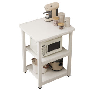 Kitchen Gap Multi-layer Storage Rack Home Use Storage Cabinet Multifunctional Microwave Seasoning Placement Shelf Modern Simple Style