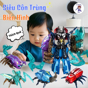 Đồ Chơi Robot Biến Hình Transformer 4in1 Bọ Cánh Cứng / Bọ Cạp - Đồ Chơi Lắp Ráp Côn Trùng