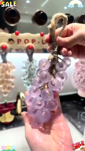 Xà Phòng Hình Chùm Nho Thơm Tự Nhiên Dây Treo Dưỡng Ẩm Trang Trí Phòng Sang Trọng Quà Tặng Cao Cấp