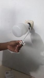 BestPriceShop Fiting Lampu Sensor PIOLINE PL-212A Fitting Lampu Otomatis Sensor Cahaya