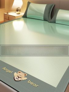Ice Silk Cooling Matting 2025 New a Class Maternity And Infants Level Summer Home Use Soft Mat Winter Summer Dual Use Bamboo Mat