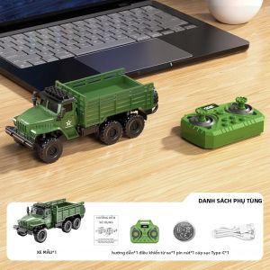 Xe Điều Khiển Từ Xa Mini Tỷ Lệ 1:64 2.4G 10 Kênh Hợp Kim Có Đèn Pha Nhạc Điều Khiển Bằng Ứng Dụng Quà Tặng Đồ Chơi Cho Bé Trai