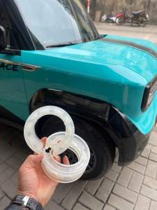 Đệm giảm chấn lò xo VF3 (4 cái 4 bánh)