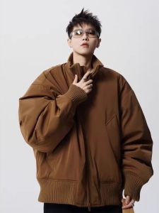 SUOSHE | American Retro Oversized Pilot Baseball Jacket For Big Sizes