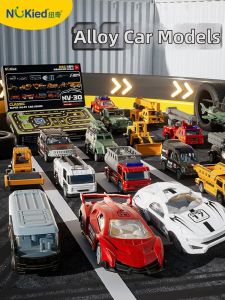 NUKied | Alloy Construction Fire Truck Toy Car for Boys