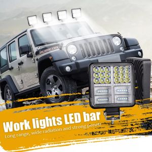 Lampu Tembak Led 114 Watt Anti Air Lampu Led Kotak Work Light 114 Watt 12/24 Volt