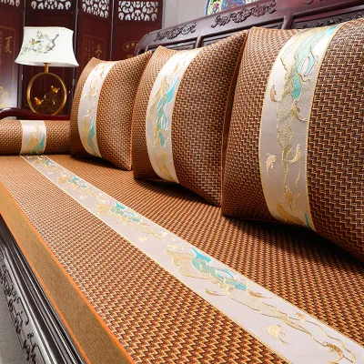 HUAMANSHENGTING | Gối Sofa Tre Mát Mẻ Mùa Hè