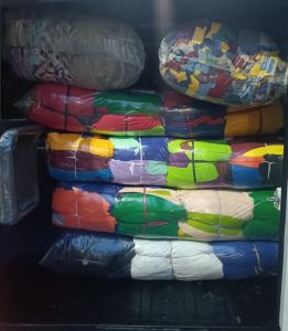 2ply Cotton Rags Basahan Rectangle 1kg Colored or White Construction Cleaning Material