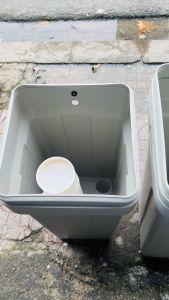 Thùng đựng muối hoàn nguyên hạt nhựa trong hệ thống lọc