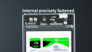 กล่องใส่ฮาร์ดดิส HDD USB 3.0 โปร่งใส External Box Hard Drive 2.5 กล่องใส่ฮาร์ดดิส External Hard Drive Enclosure