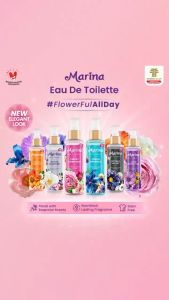 MARINA Eau de Toilette Parfume 150Ml / 55ml | Parfum - Pewangi Badan dan Pakaian