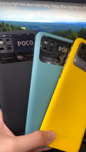 Bộ vỏ Thay Thế POCO C40 ( khungsườnlưngcamsimphím) Tặng keo dán và bộ sửa