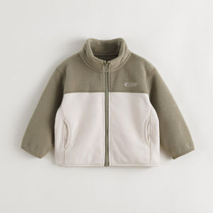 Marc&Janie | Outdoor Double-Sided Fleece Stand-Collar Jacket for Children